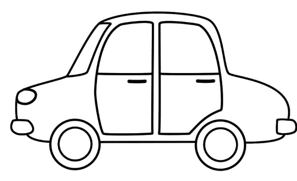 Tranh tô màu ô tô đẹp nhất