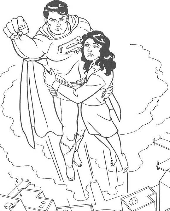Tô màu super man