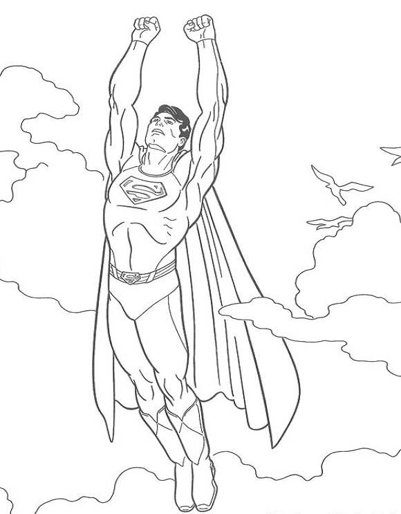 Tô màu superman