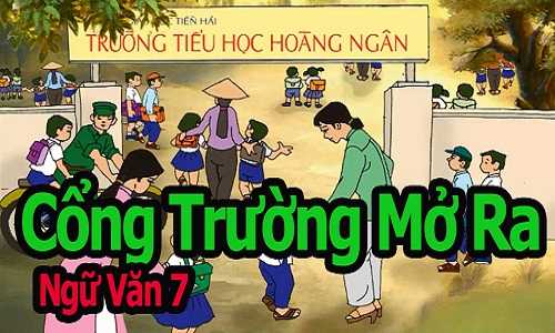 tóm tắt cổng trường mở ra