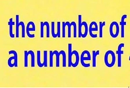 A number of là gì – Cách dùng The number of và A number of