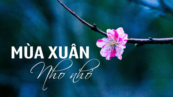 Phân tích khổ thơ đầu của bài thơ “Mùa xuân nho nhỏ”