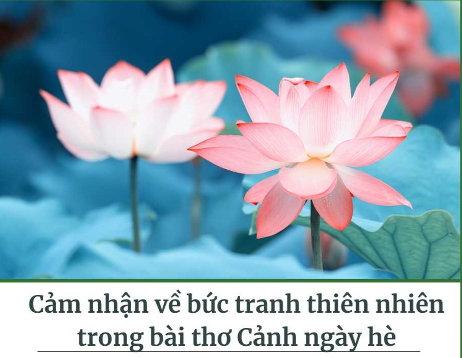 Phân tích bức tranh thiên nhiên “Cảnh ngày hè” – Nguyễn Trãi chi tiết