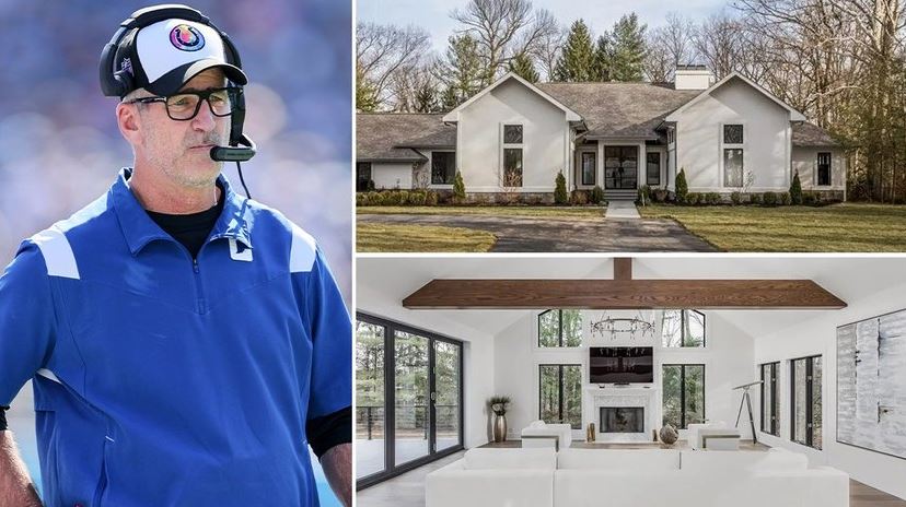 Panthers Frank Reich House the Charlotte Mansion for Sale