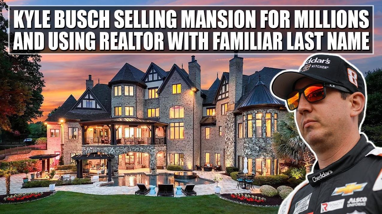 Kyle Busch Home for Sale Lists $13M Waterfront Estate